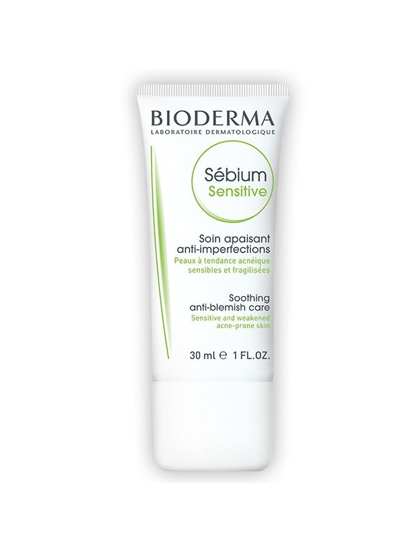 Creme peau acneique Sebium Sensitive - Bioderma